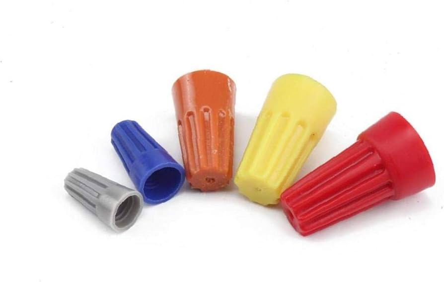 Wire Nut - Polypropylene Nylon, Orange, 22-10 Awg, 600v | Twist-on, Flame Retardant, Steel Copper Coil