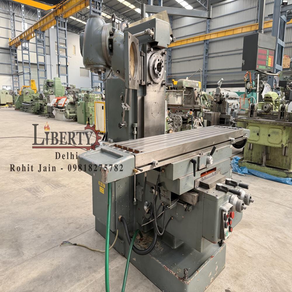 Remac Italy 1500 mm x 340 mm Universal Milling Machine