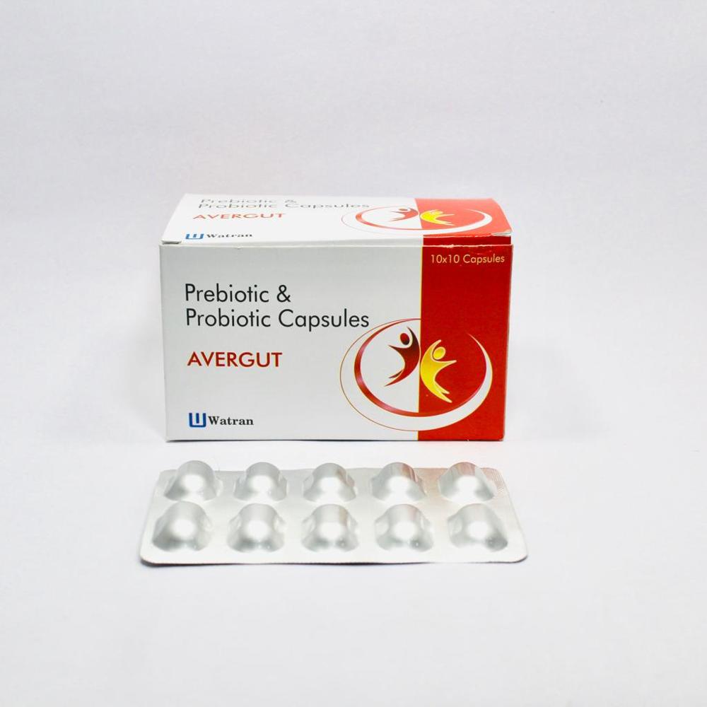 Prebiotic Probiotic Capsules - Brand Name: Avergut