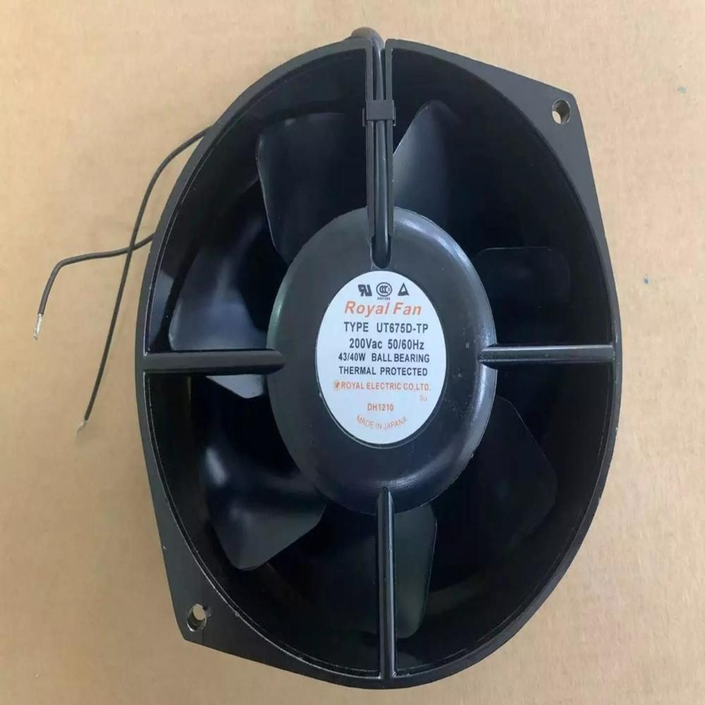 ROYAL FAN TM675D-TP 200V AC 43/40W 17255mm Ball Bearing Industrial Axial Cooling Fan