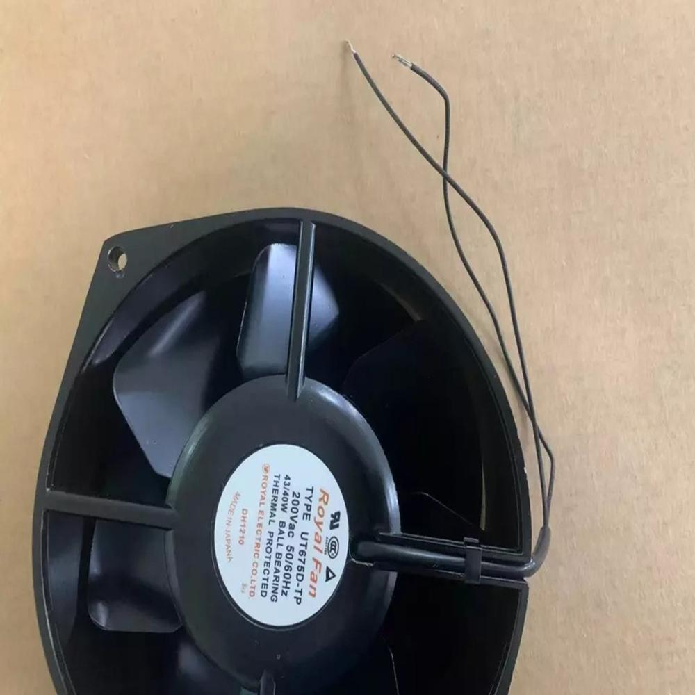 ROYAL FAN TM675D-TP 200V AC 43/40W 17255mm Ball Bearing Industrial Axial Cooling Fan