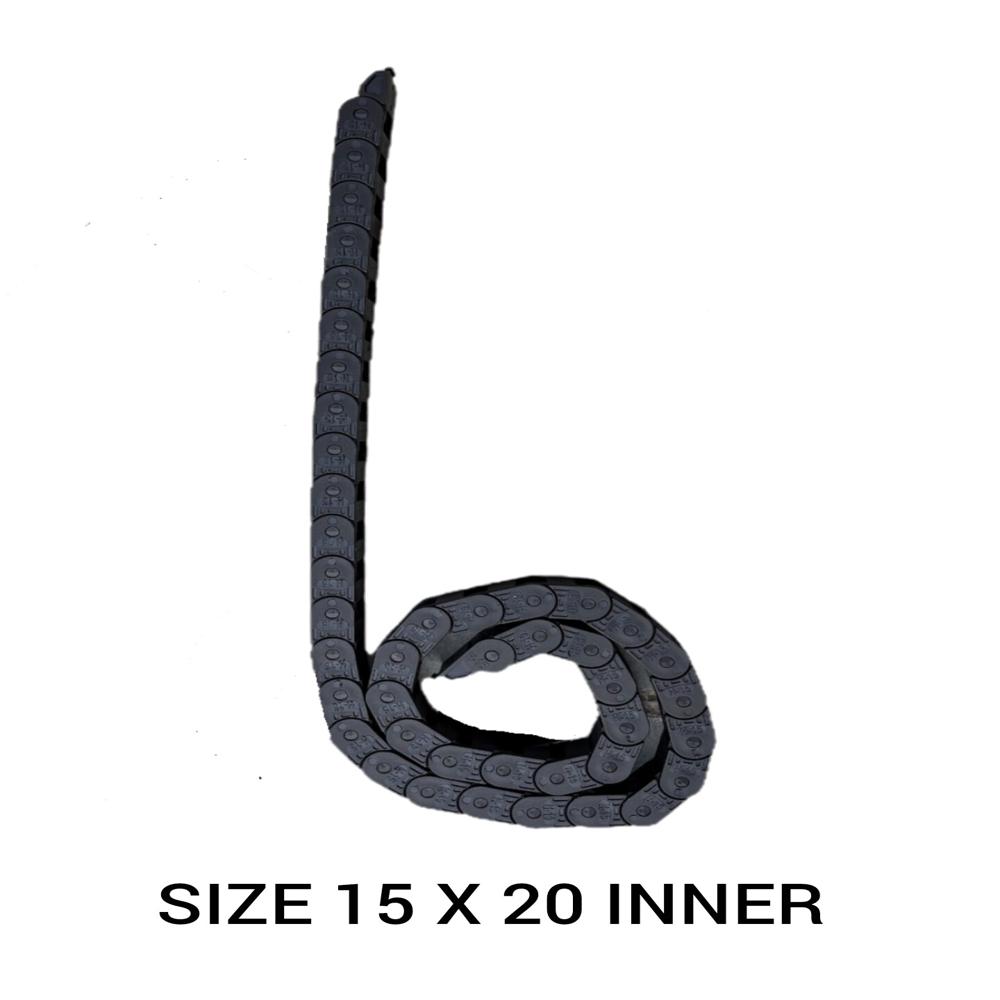 Drag Chain Carrier - Plastic, Different Sizes Available, Grey | 1 Year Warranty, Industry-grade Performance For Steel Works & Oil Rigs
