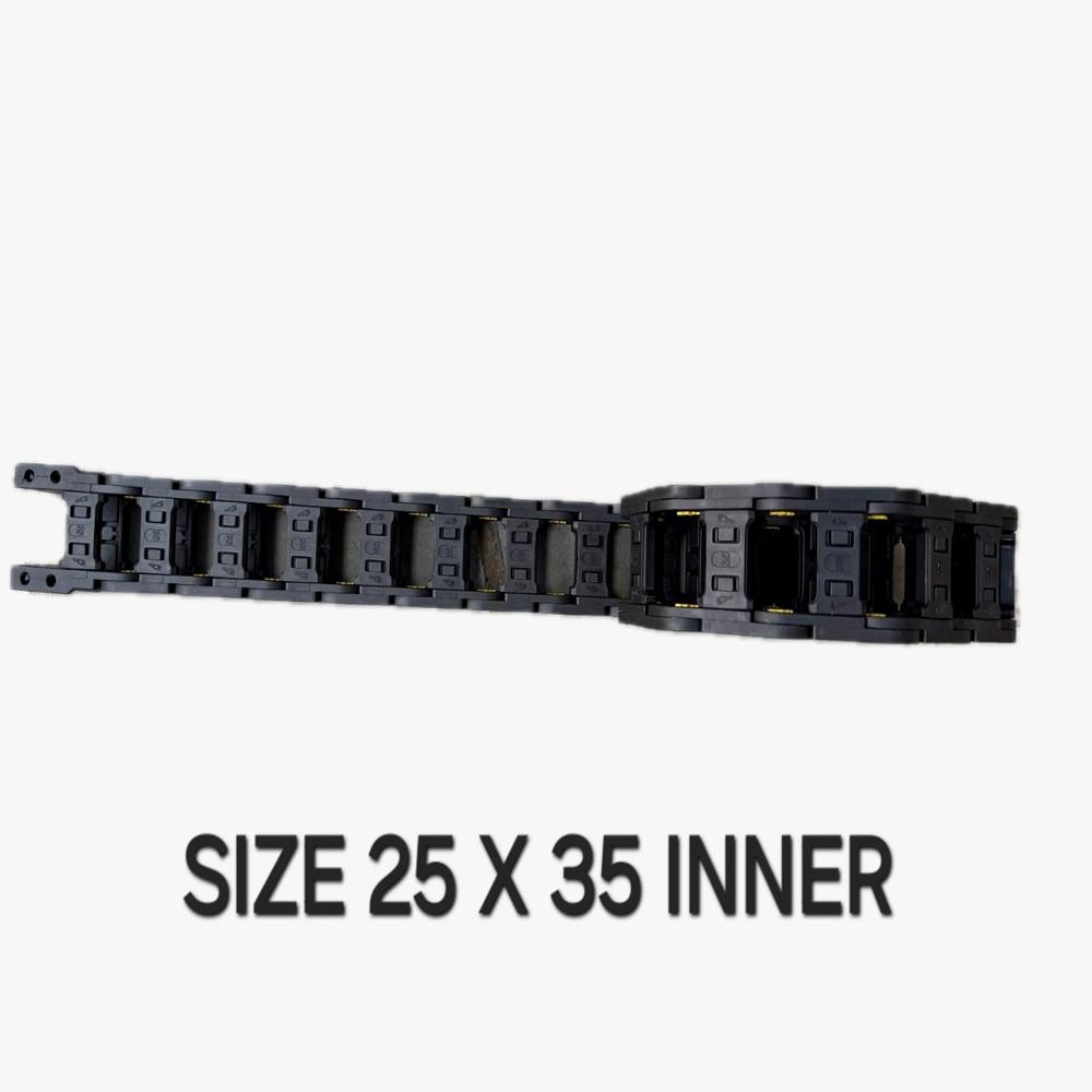 Drag Chain Carrier - Plastic, Different Sizes Available, Grey | 1 Year Warranty, Industry-grade Performance For Steel Works & Oil Rigs