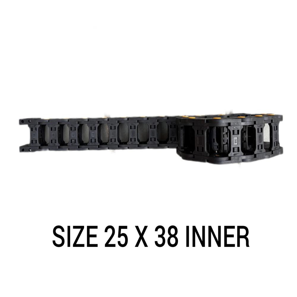 Drag Chain Carrier - Plastic, Different Sizes Available, Grey | 1 Year Warranty, Industry-grade Performance For Steel Works & Oil Rigs