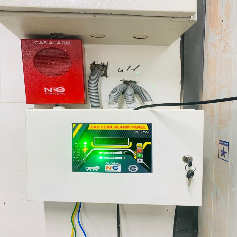 Zone Gas Panel - Alarm Density: 10% Lel (Default) / Adjustable Gram Per Litre (G/l)
