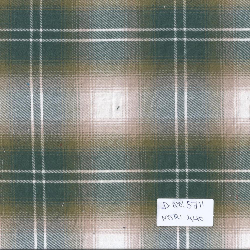 Twill checks fabrics