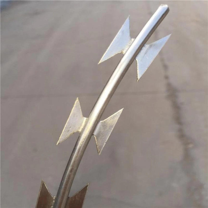 Wholesale BTO-22 Razor Barbed Wire Cyclone Razor Mesh for Isolation and Protection