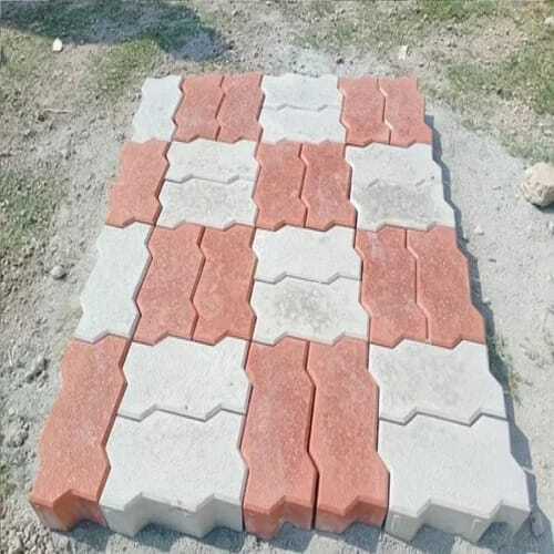 Concrete Zig Zag Paver Blocks