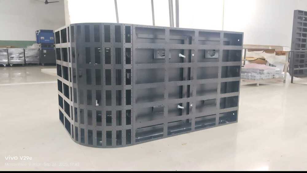 Curved LED Display Cabinet