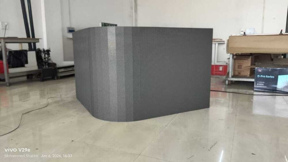 Curved Led Video Wall Counter - Application Areas: Shopping Malls