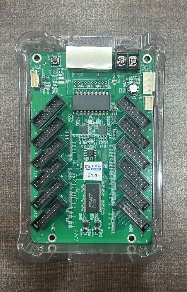 Receiving Card E120 Color Light For Led Video Wall - Contrast Ratio: Subject To Screen