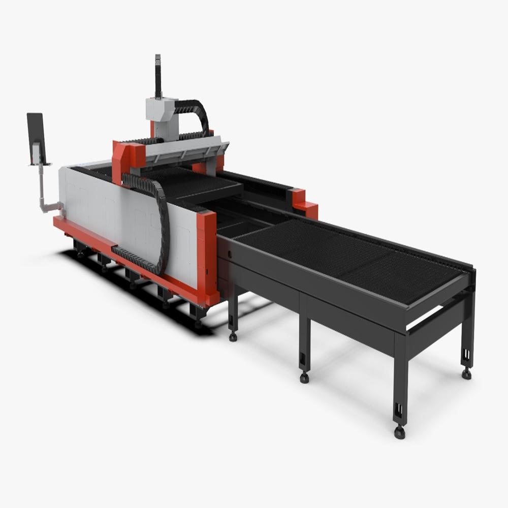 Fiber Laser Cutting Machine - Color: White