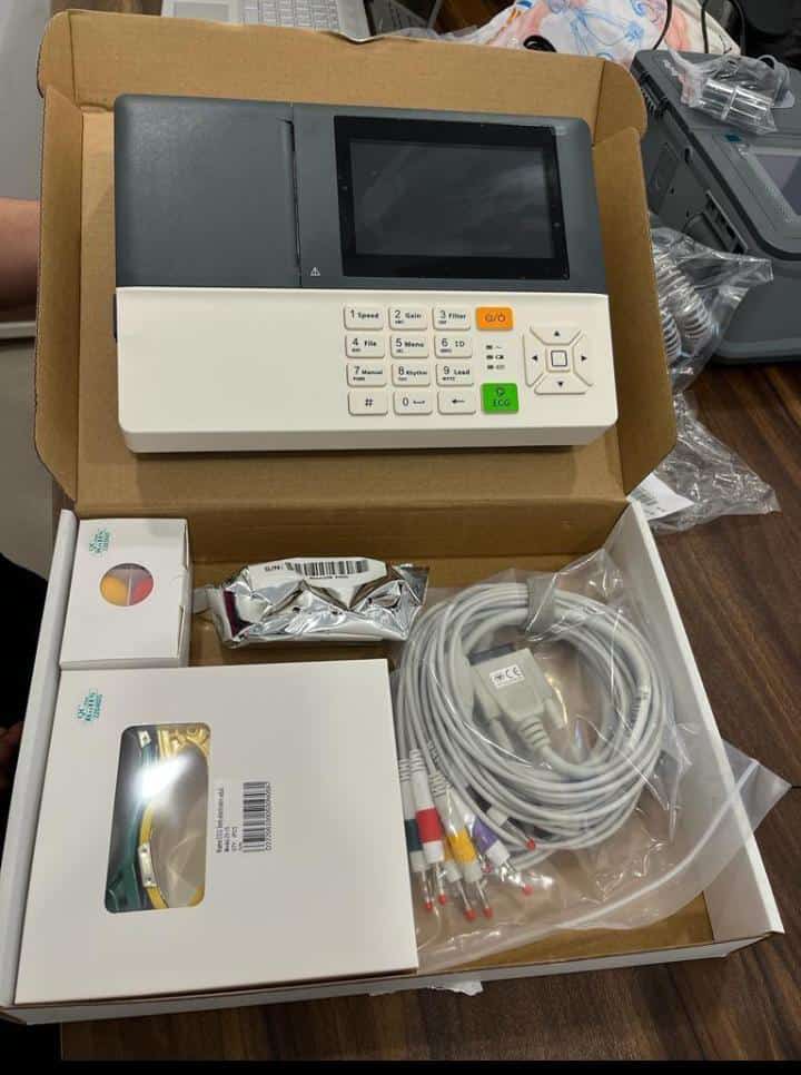 12 Channel ECG Machine