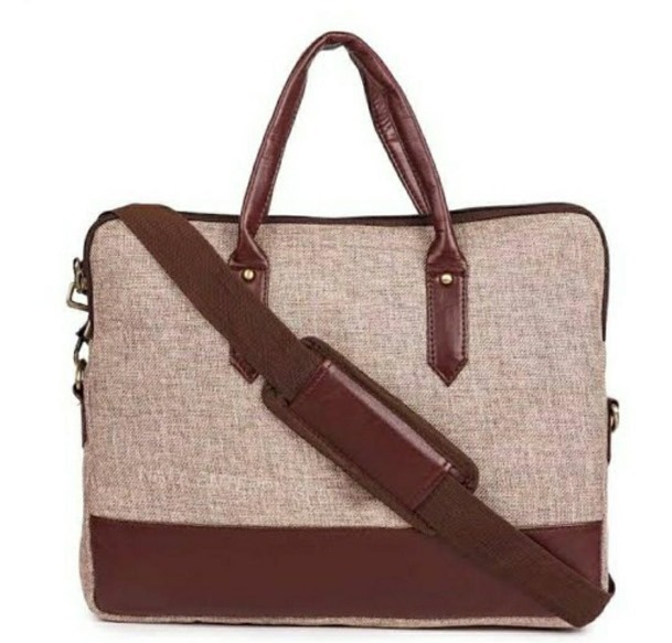 Jute Fancy Laptop Bag