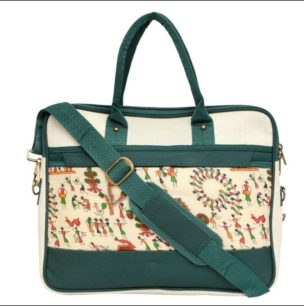 Designer Jute Laptop Bag