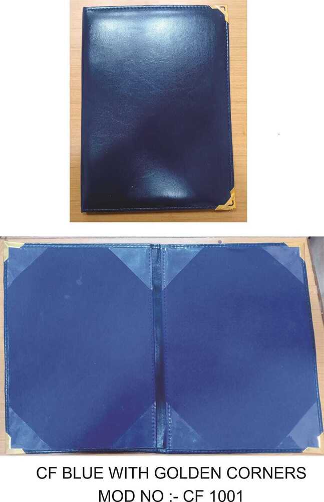 Convocation Certificate Folder - Color: Navy Blue/maroon/black (Customizable)