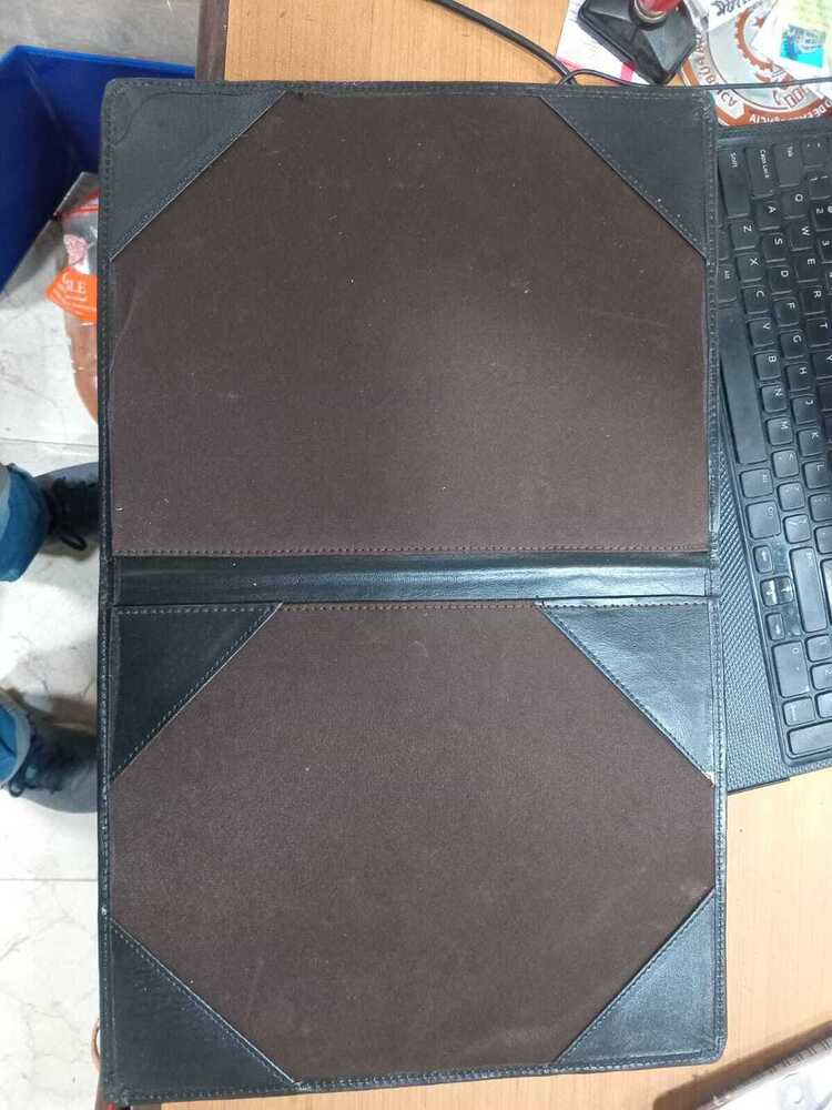 Leather Certificate Folder