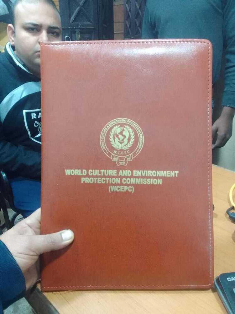 Leather Certificate Folder