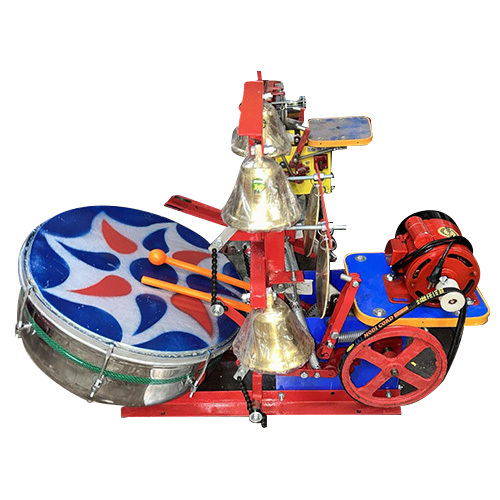 18 Inch 4 Bell SS Nagara-11000 Arti Machine