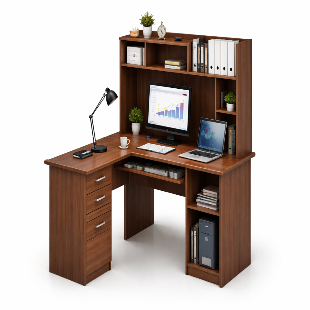 Corner Office Workstation - Artwork: Machine Made