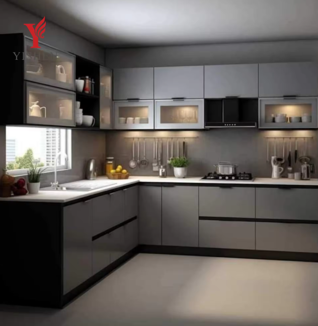 Aluminium Modular Kitchen - Application: Office