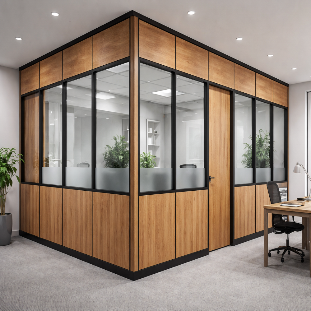 Wooden Office Partition