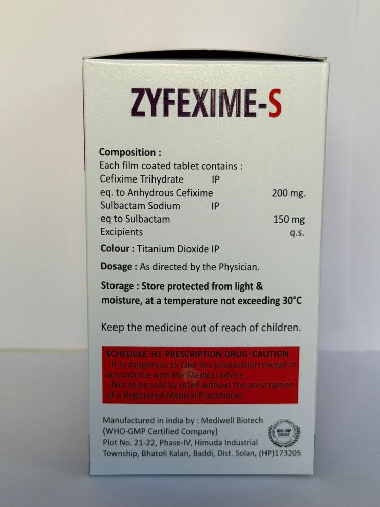 Zyfexime-s Tablet