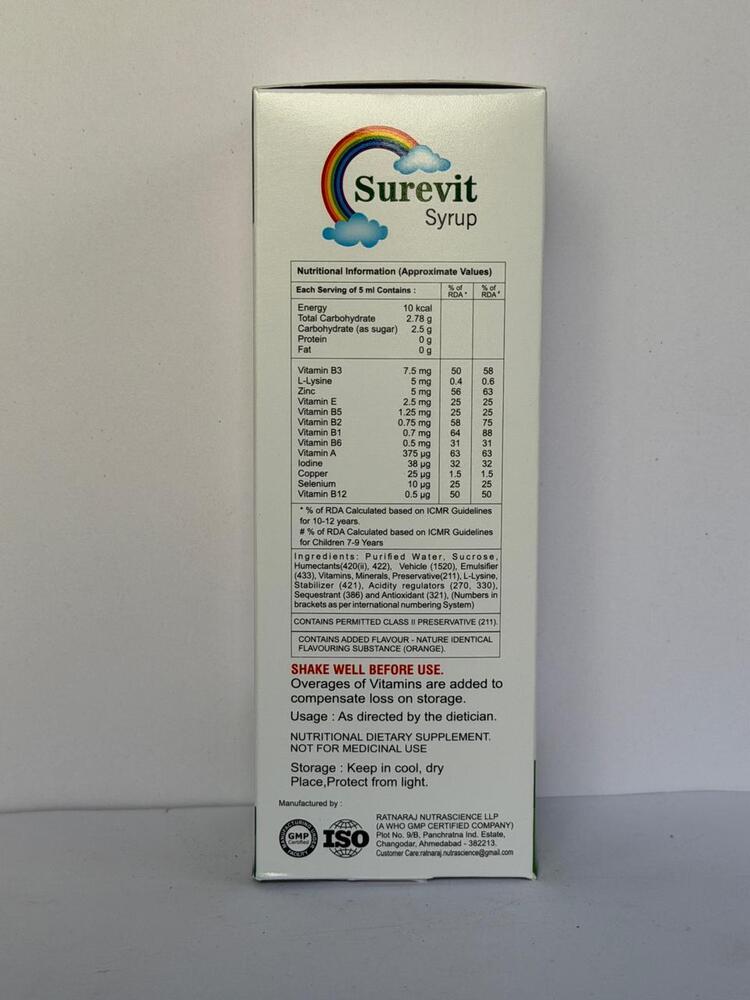 SUREVIT SYRUP