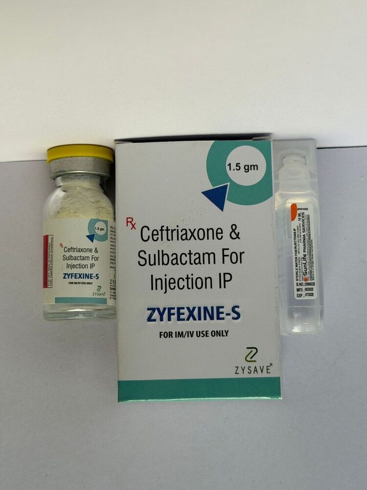 ZYFEXINE-S 1.5GM INJECTION