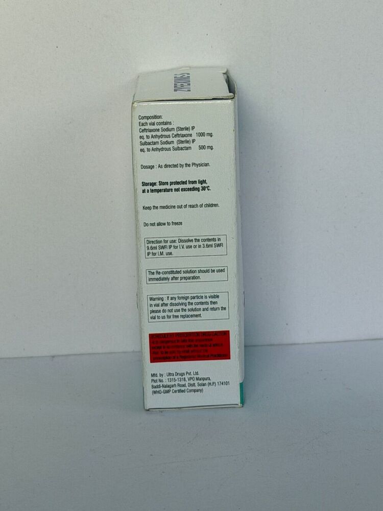 ZYFEXINE-S 1.5GM INJECTION