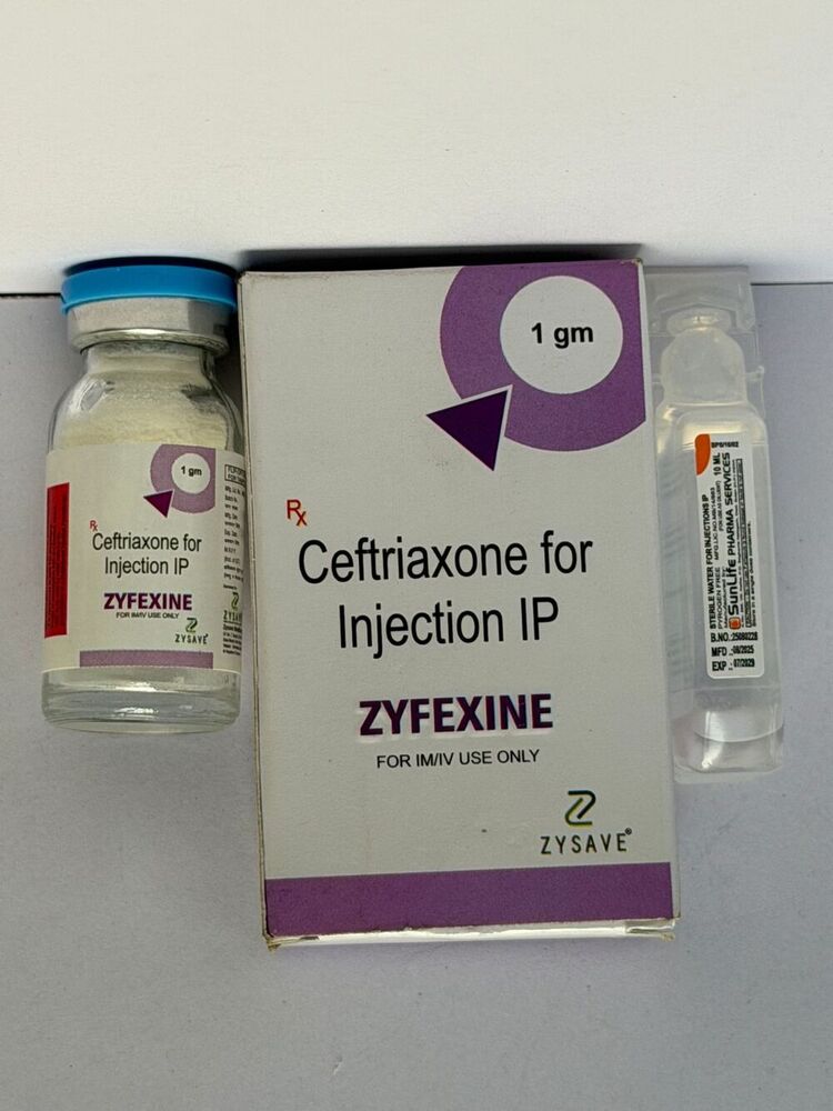 ZYFEXINE 1GM INJECTION