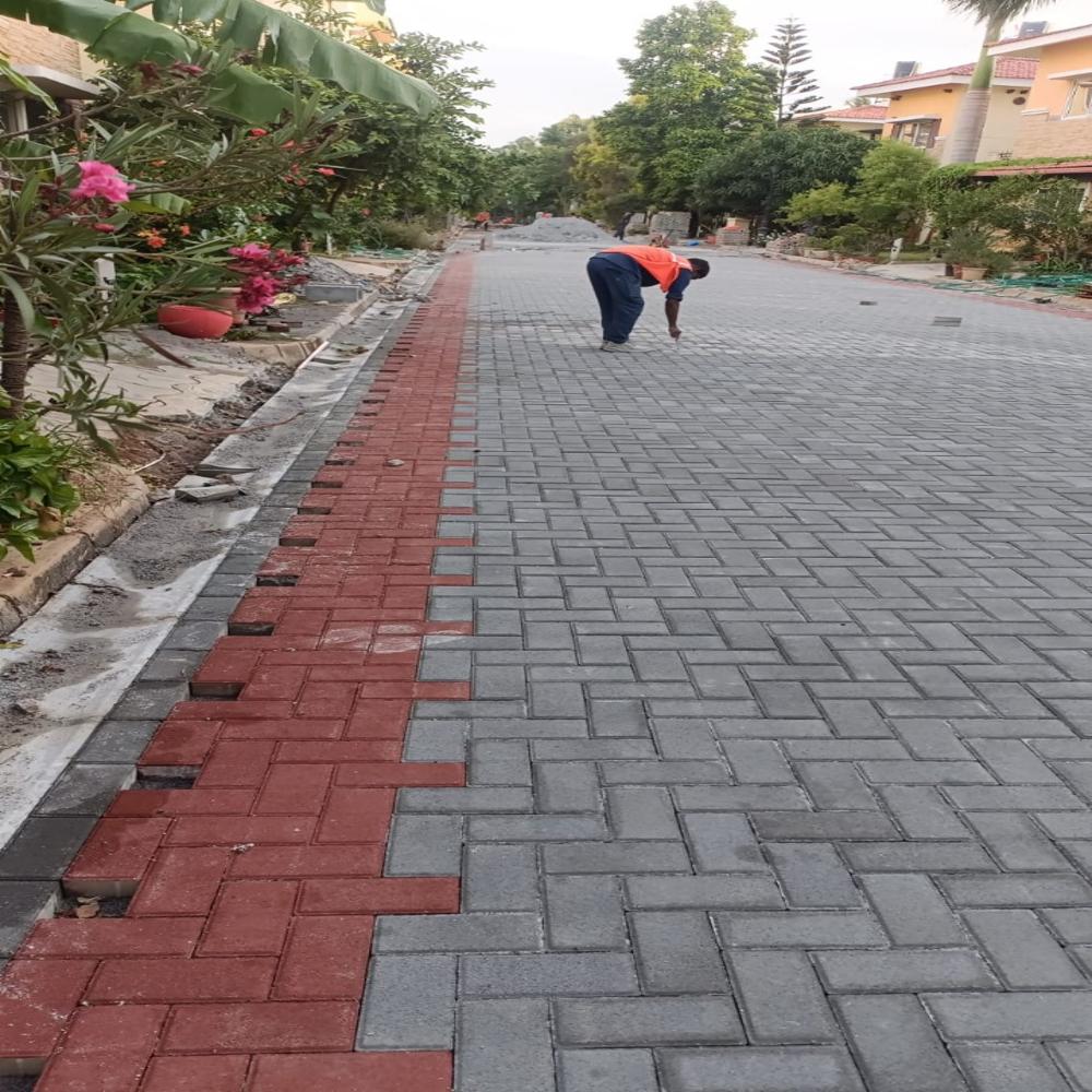 Rectangle Paver Blocks - Color: Grey