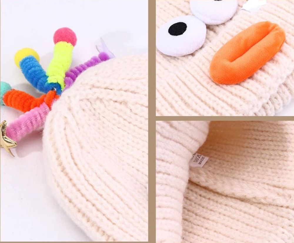 Cute Winter Beanie Hat - Age Group: Kids