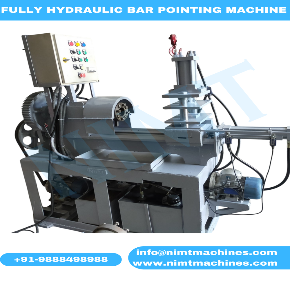 Fully Hydraulic Bar Pointing Machine