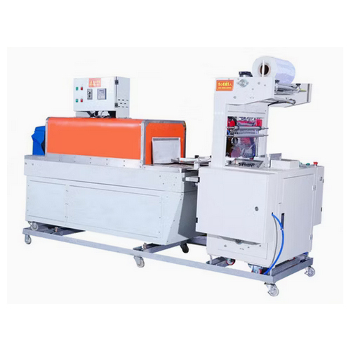 Semi Auto Shrink Film Tape Packing Machine for BOPP Tape Rolls