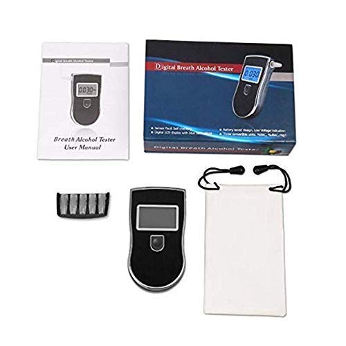 Alcohol Tester AT818 / PAT-120, 3 Digital Alcohol Breathanalyser, AT-02