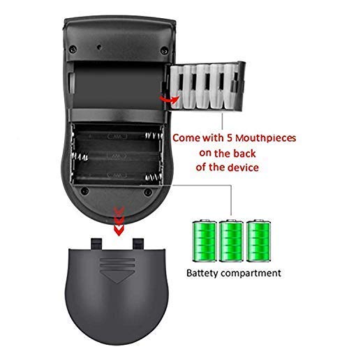 Alcohol Tester AT818 / PAT-120, 3 Digital Alcohol Breathanalyser, AT-02