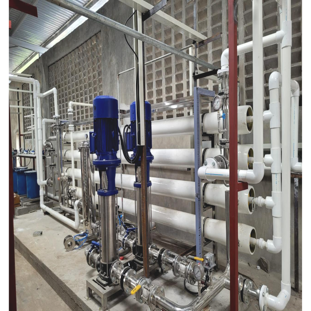 Commercial Reverse Osmosis System - Stainless Steel, 380 V Electric Drive | Full Automatic Operation, High Volume Filtration