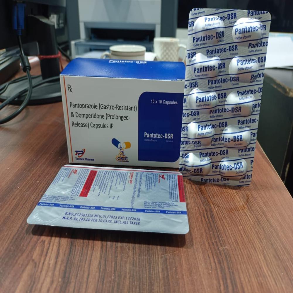 Pantoprazole & Domperidone Tablet - Physical Form: Capsules