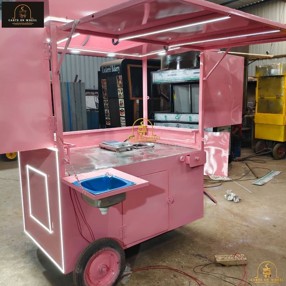 Drink Coffee Club cart by cartsonwheel