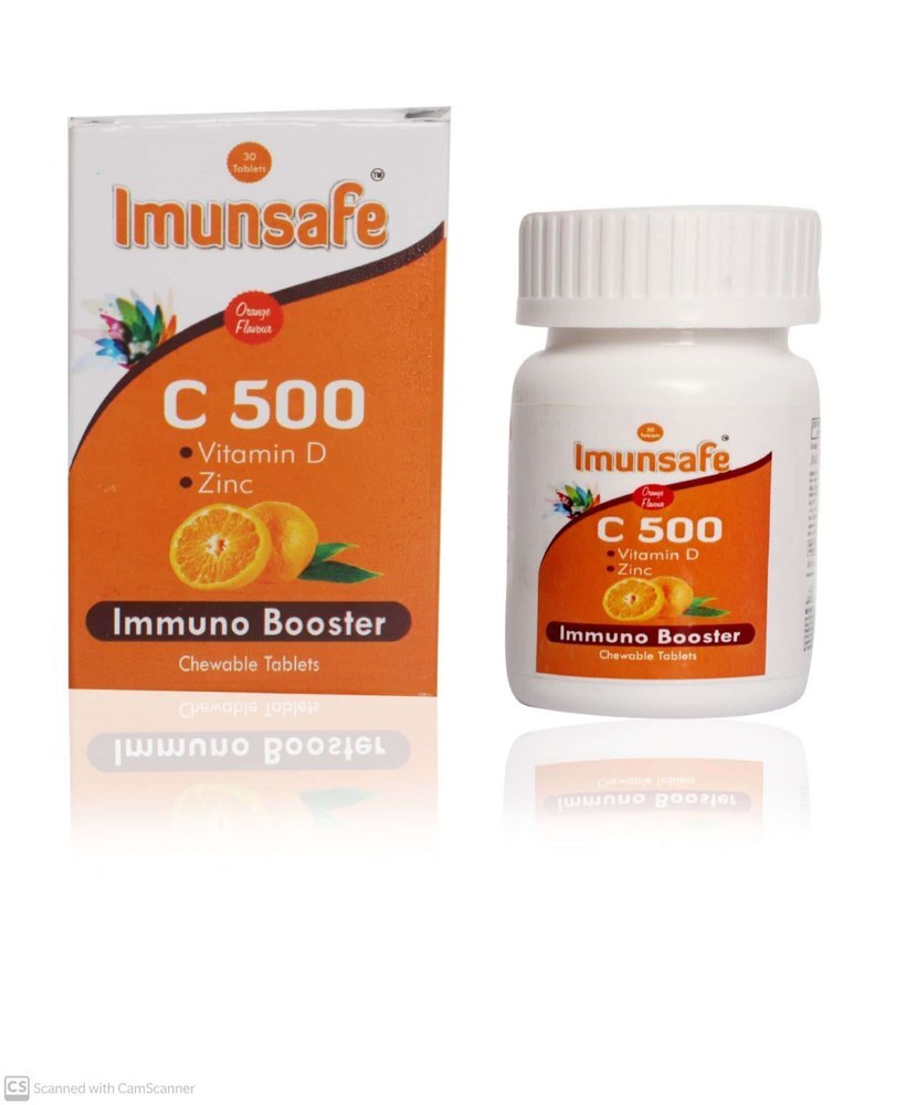Vitamin C And Zinc Chewable Tablets