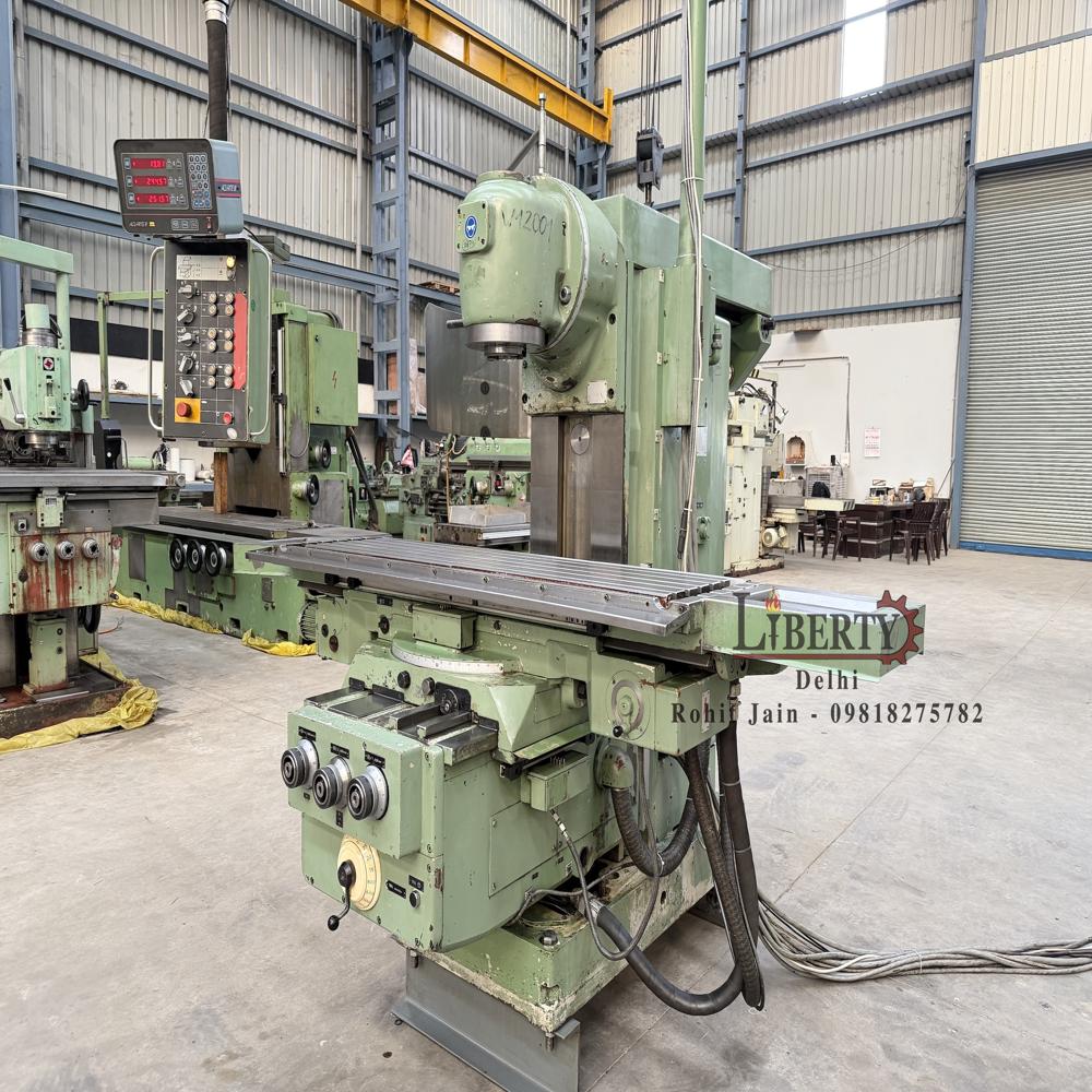 WMW Heckert FU-315 Heavy Duty Universal Milling Machine