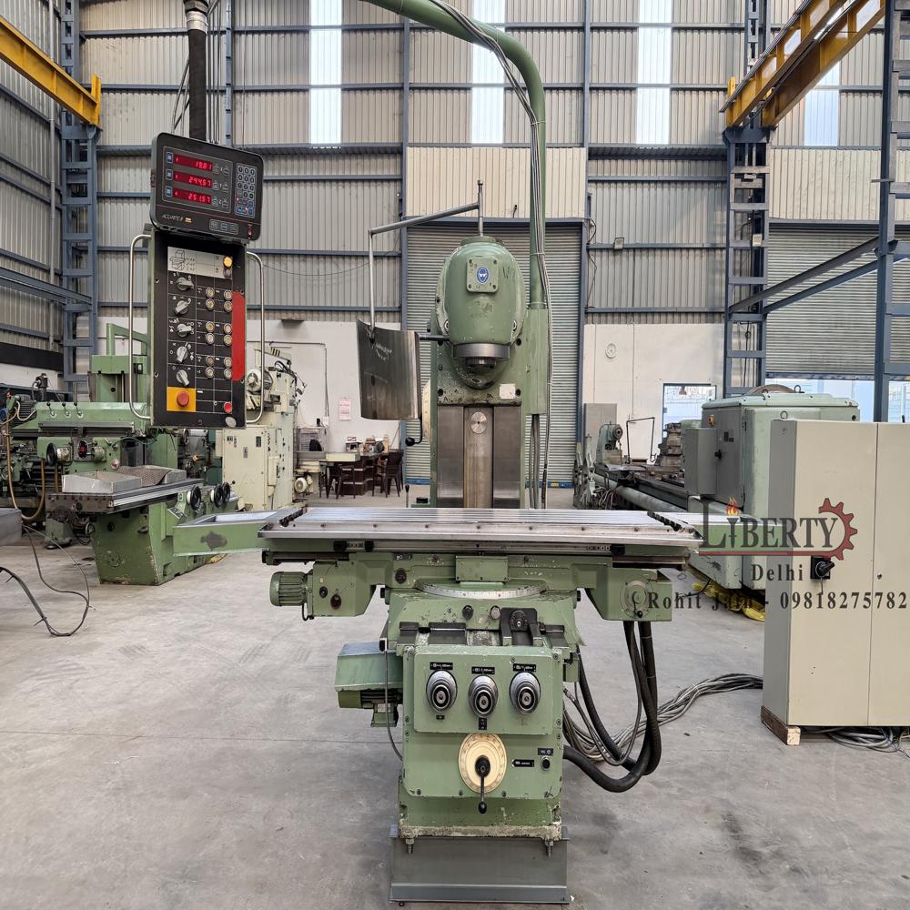 WMW Heckert FU-315 Heavy Duty Universal Milling Machine