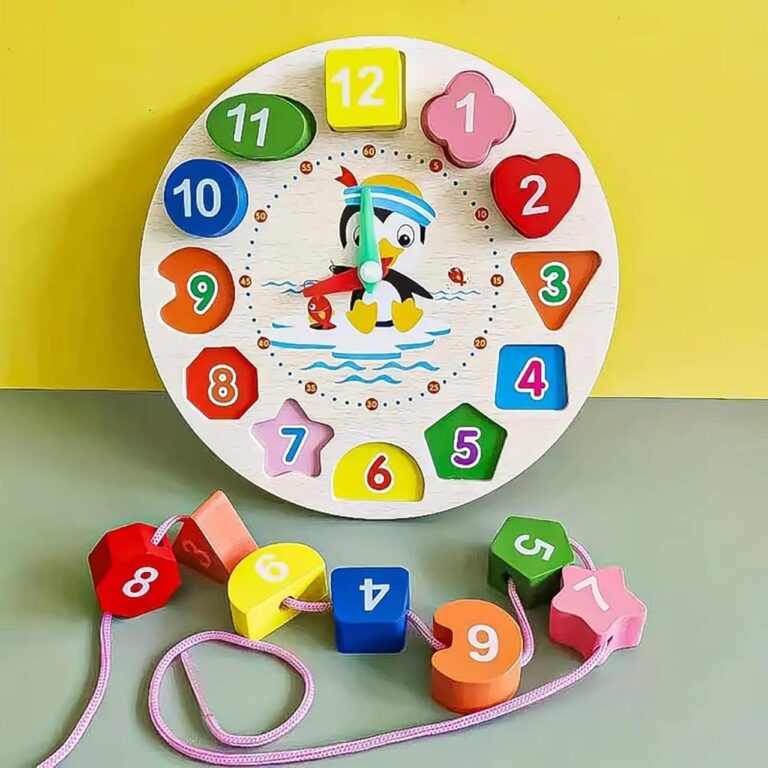 Clock Wooden - Age Group: All Ages