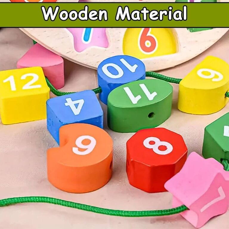 Clock Wooden - Age Group: All Ages