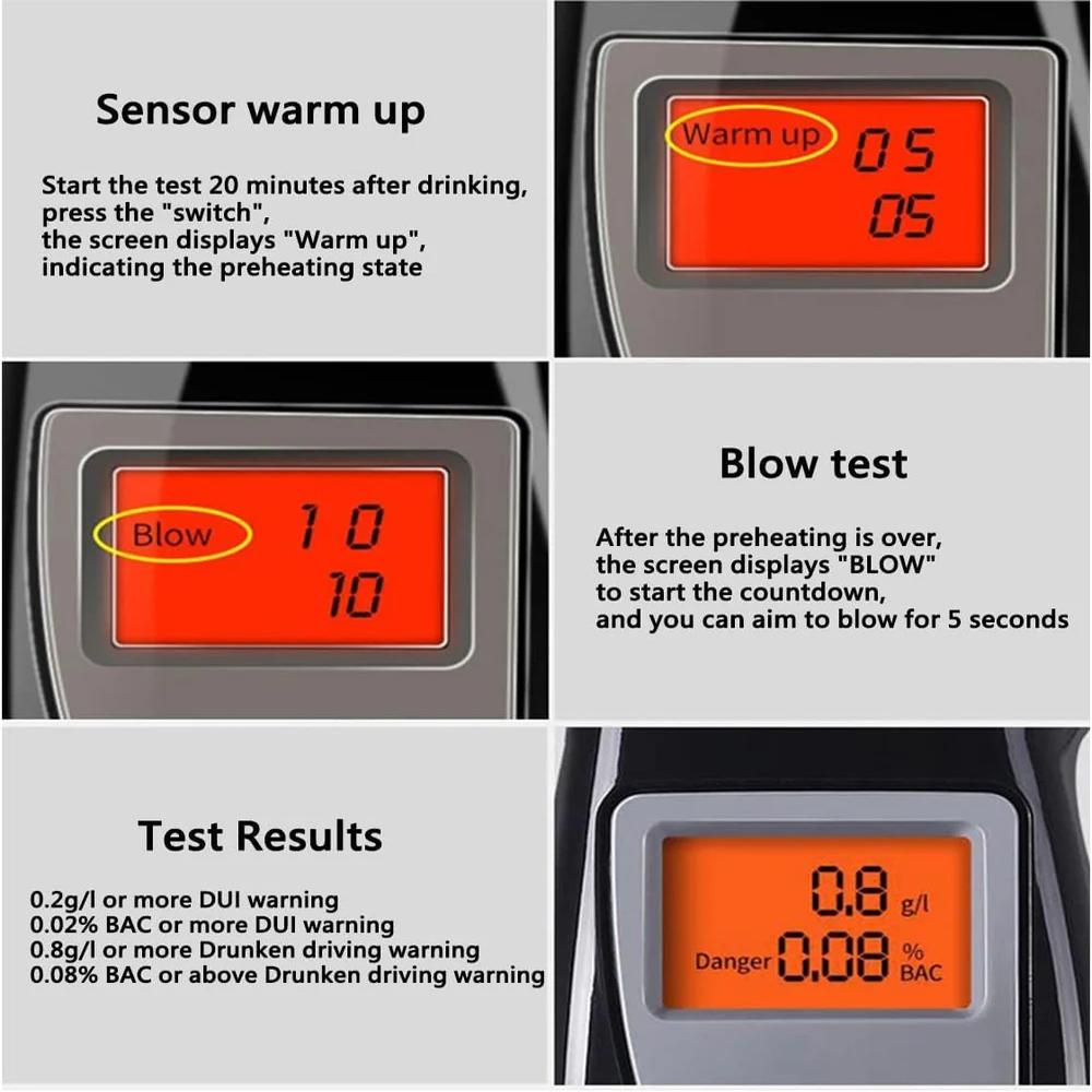AT68S, Alcohol Tester Breath Analyzer, AT-03