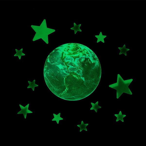 Glow Star - Color: Green