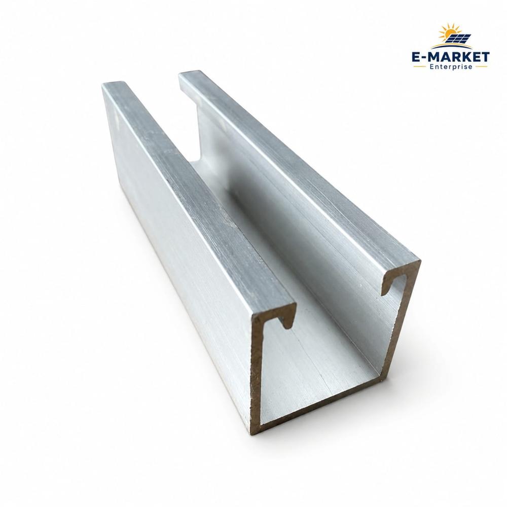 41 X 41 Strut Mono Rail - Color: Silver