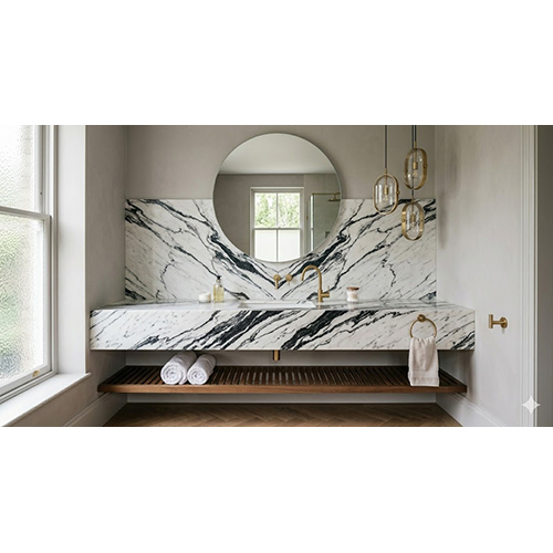Panda White Marble