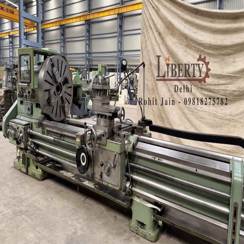 Heid Austria 4000 mm Length Heavy Duty Lathe Machine